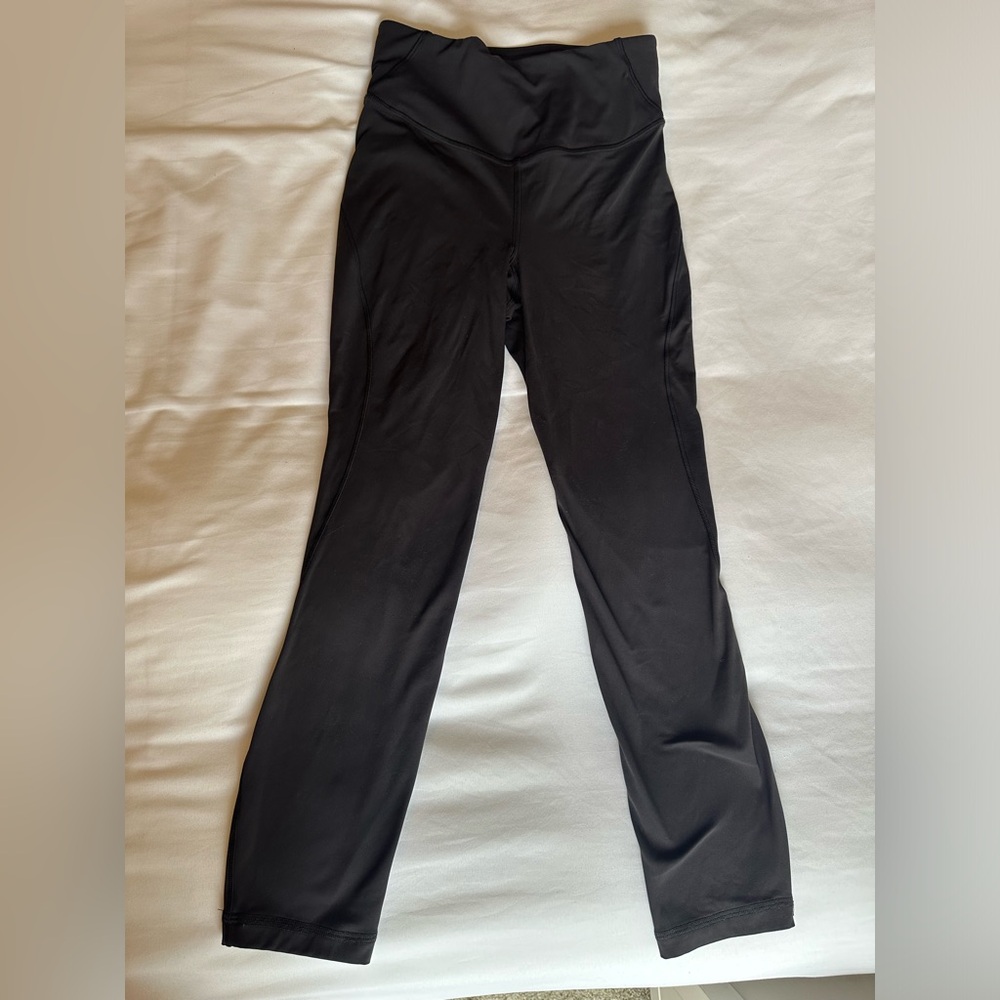 Lululemon seam black leggings